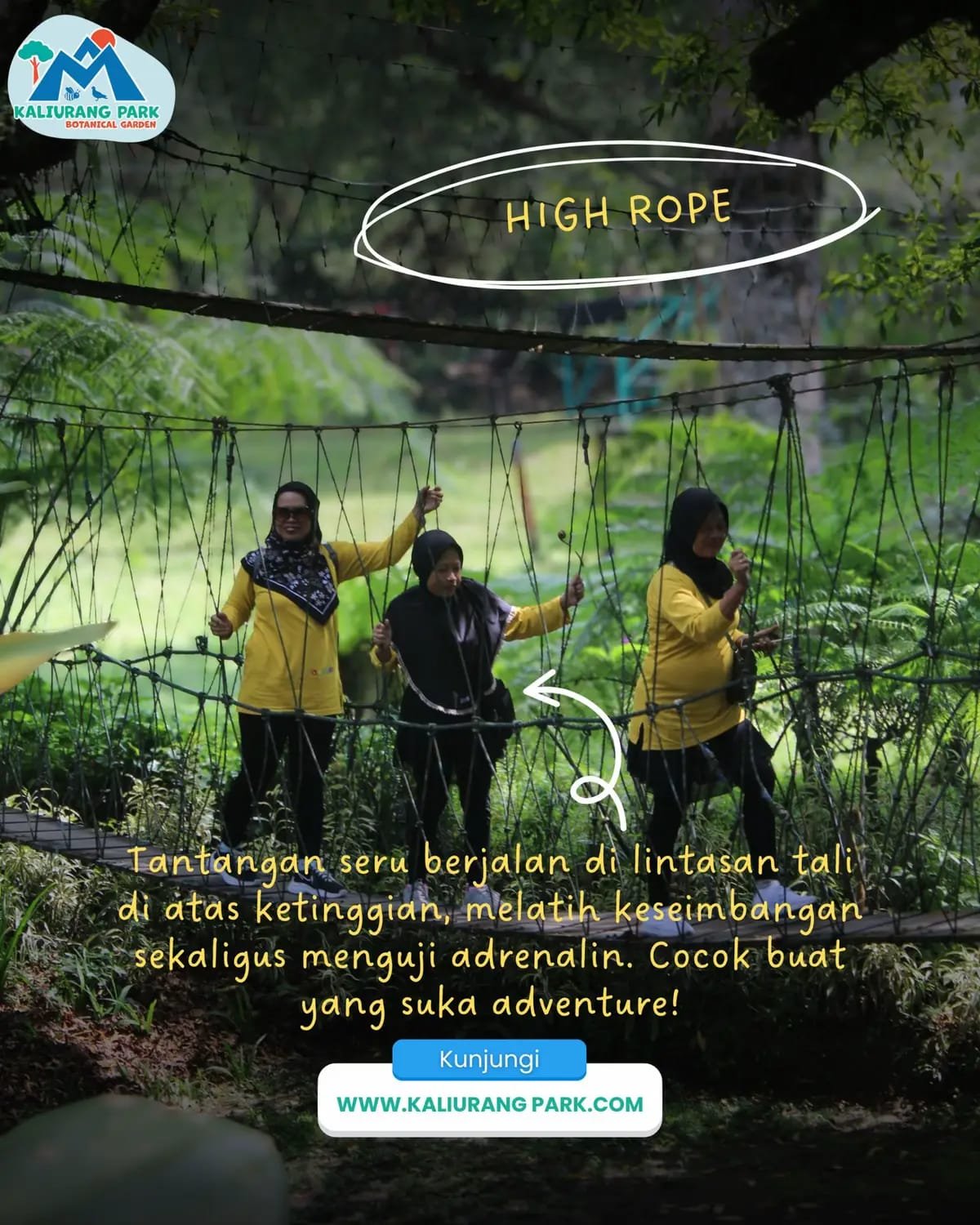 Mengolah Motorik: Jembatan mini bisa untuk dewasa dan juga anak anak 