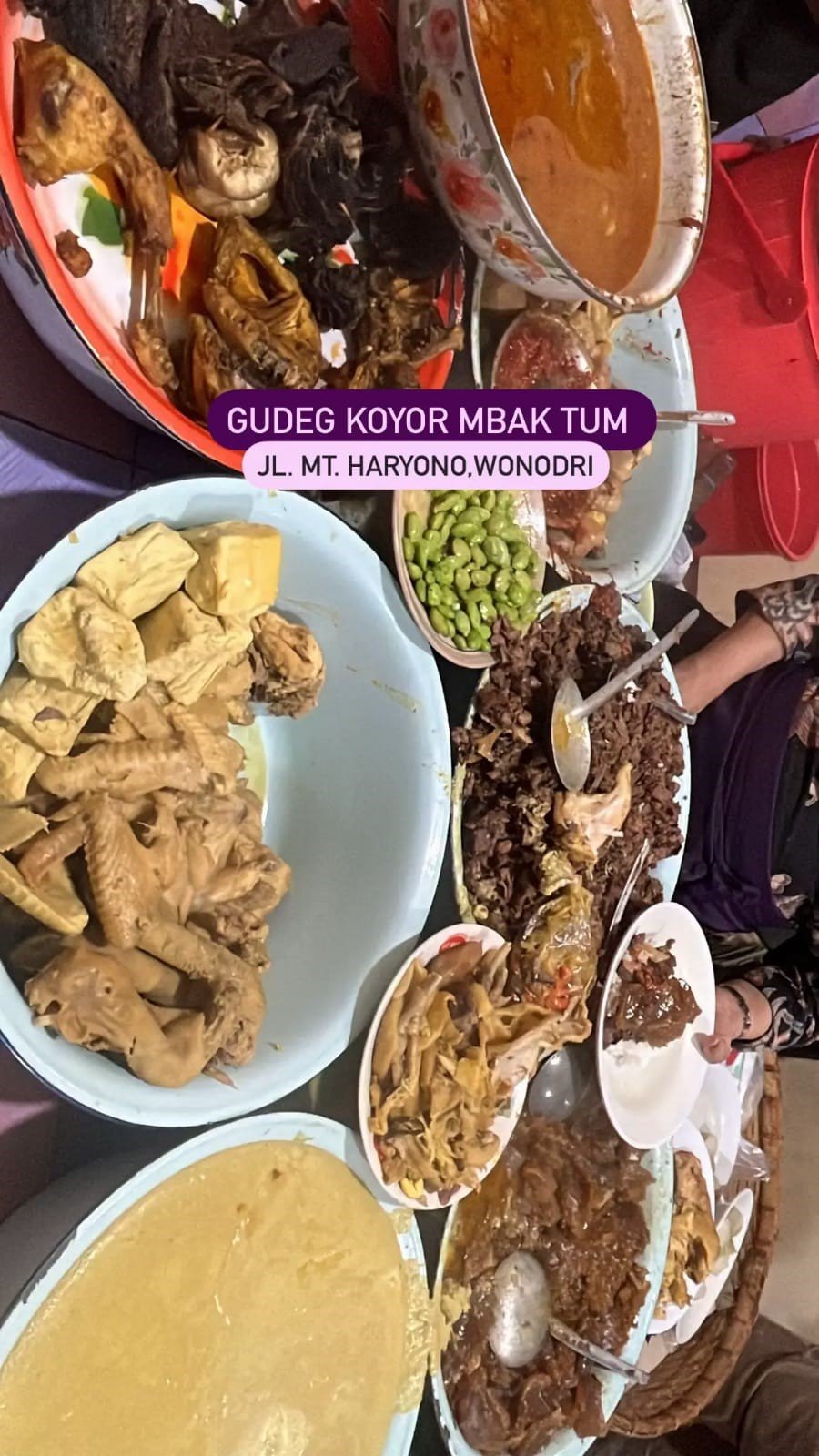 Rekomendasi Kuliner Semarang Gudeg Koyor Mbak Tum 