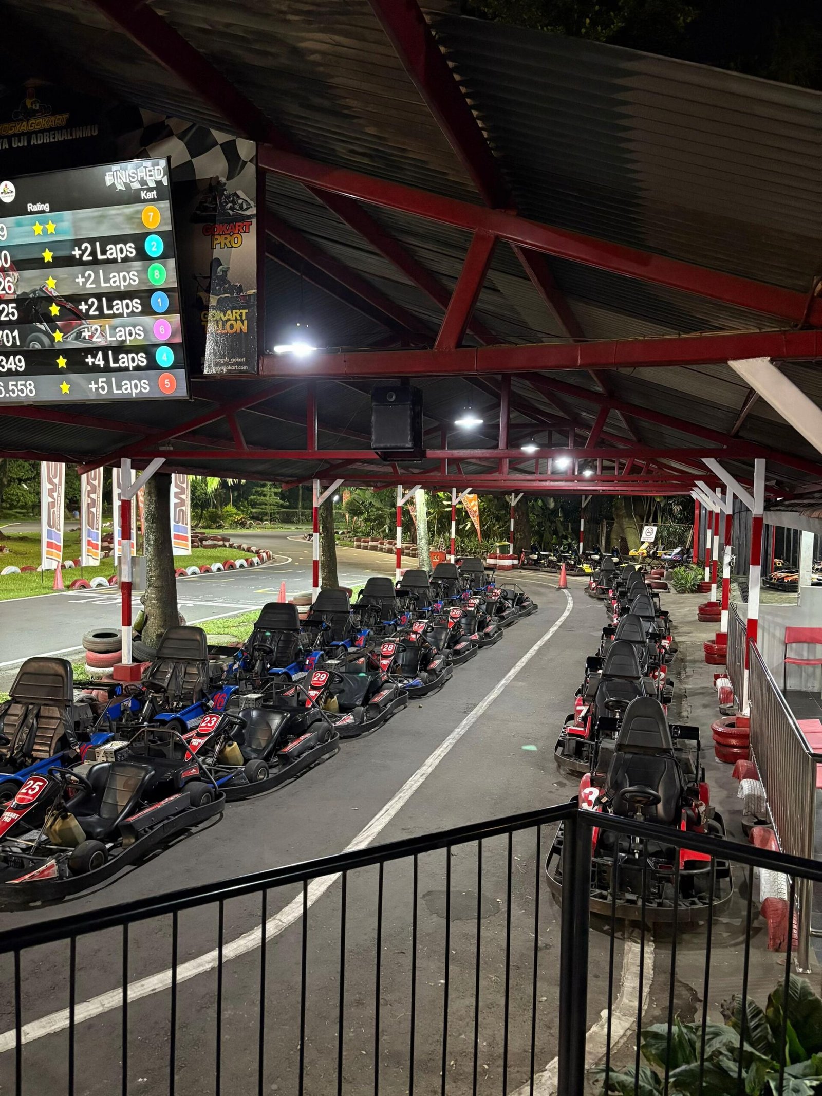 Yogya Gokart merupakan arena gokart terbesar di Yogyakarta yang berada di kawasan Jalan Wonosari KM 10, Piyungan, Bantul.
