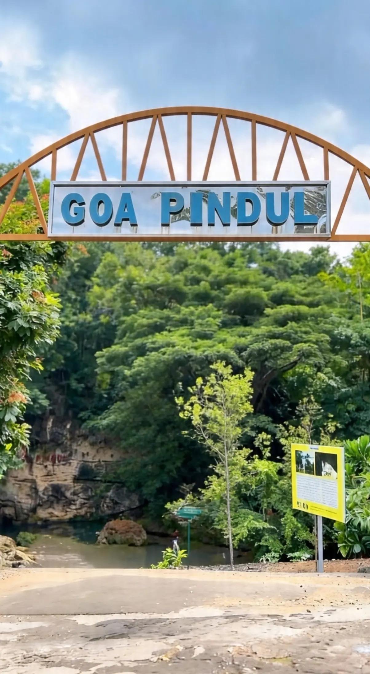 Goa Pindul terletak di Desa Bejiharjo, Kecamatan Karangmojo, Kabupaten Gunungkidul, Daerah Istimewa Yogyakarta.