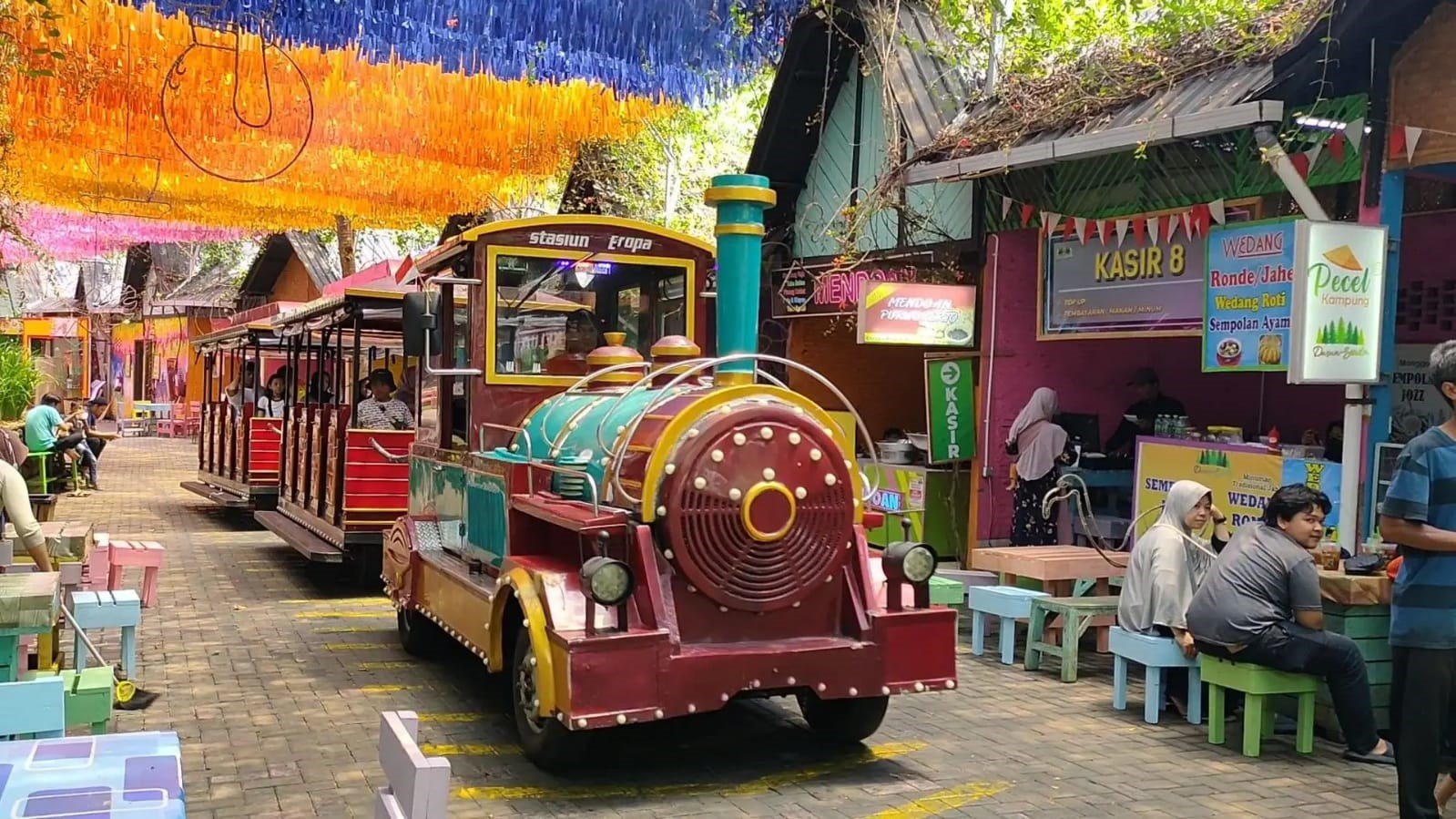 Playground anak di Dusun Sumilir