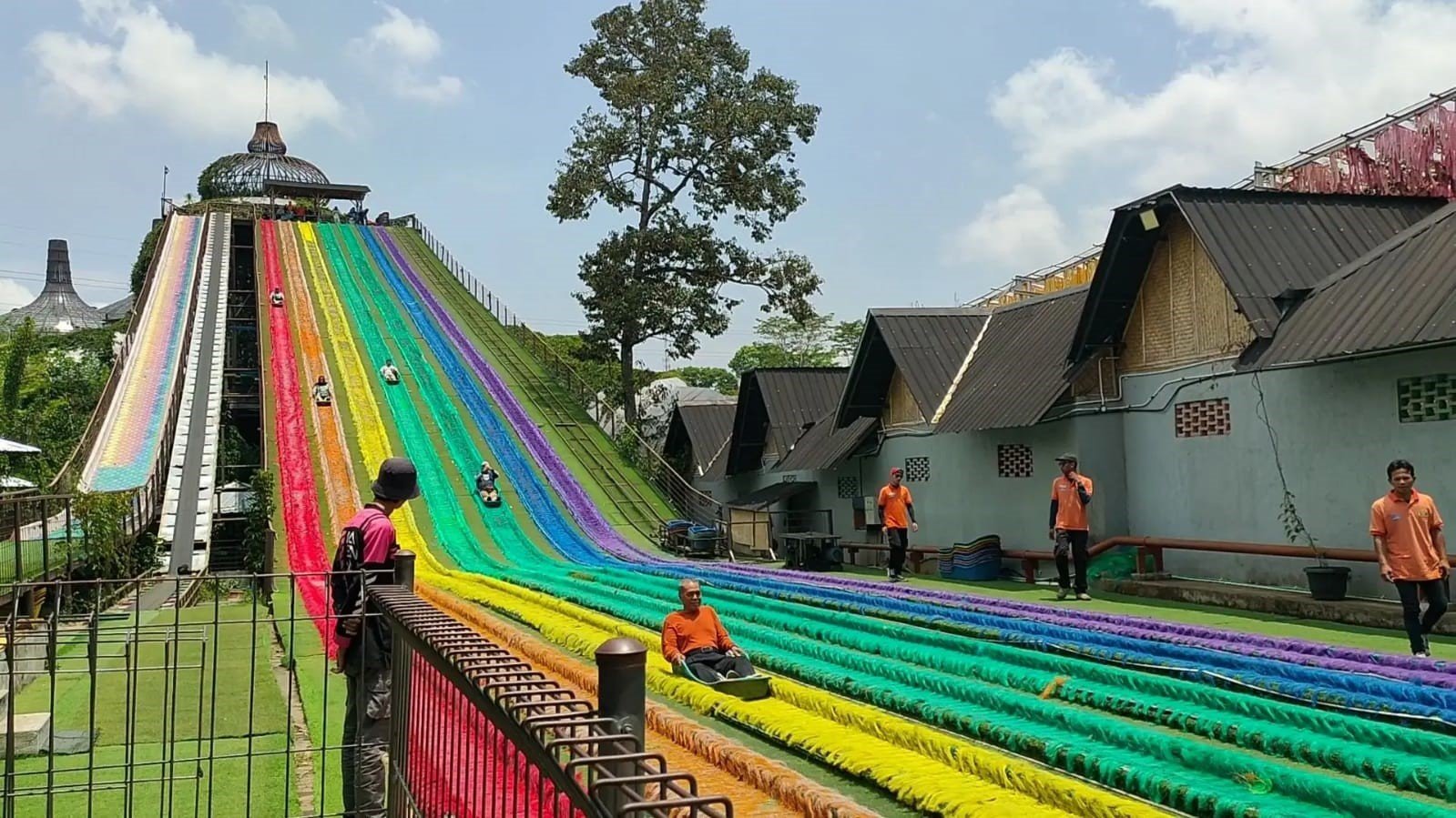 Permainan outbound, di Dusun Sumilir