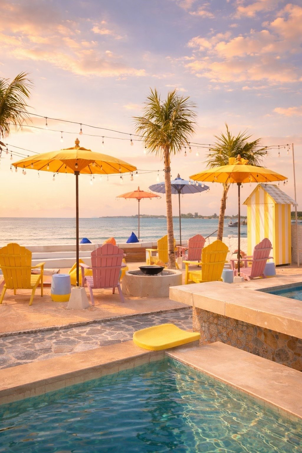  Tilem Beach Hotel & Resort menjadi pilihan menarik untuk menikmati suasana pantai yang tenang dan eksklusif.