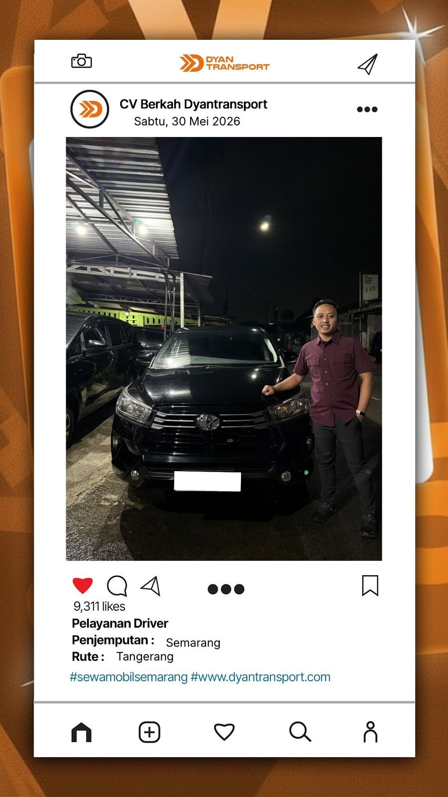 Dengan sopir berpengalaman, wisatawan dapat menikmati perjalanan tanpa harus lelah menyetir sendiri.