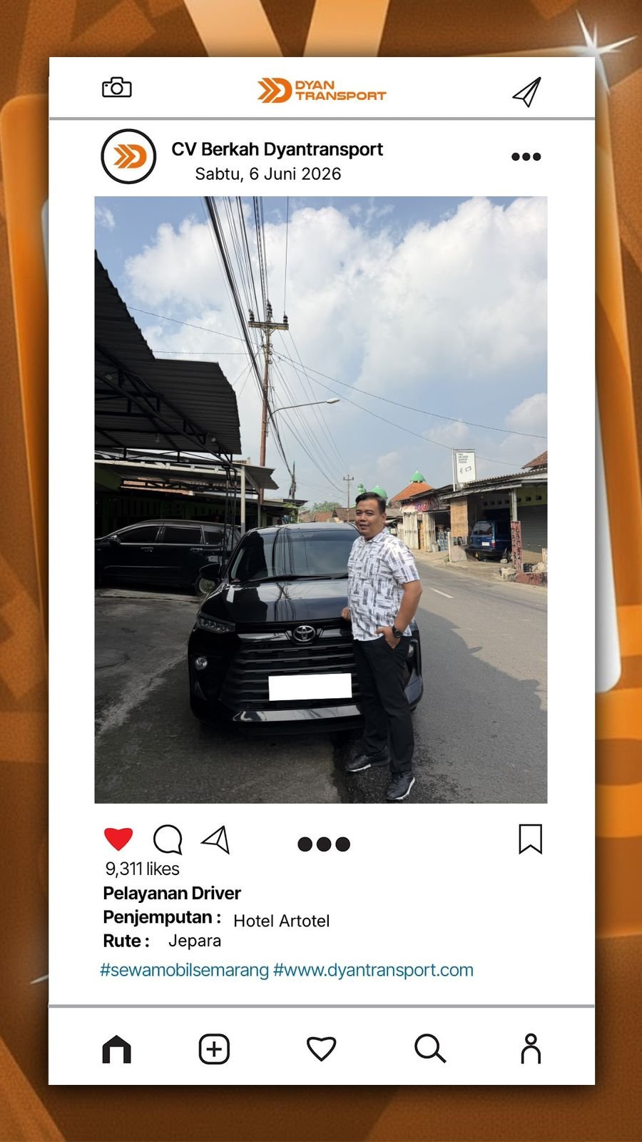 Driver kami memiliki kemampuan: