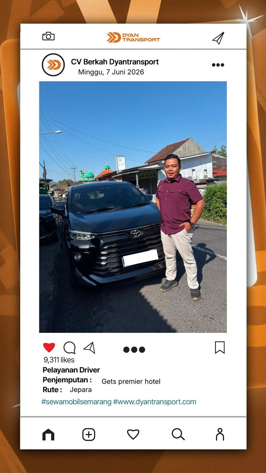 Driver kami memiliki pengalaman dalam: