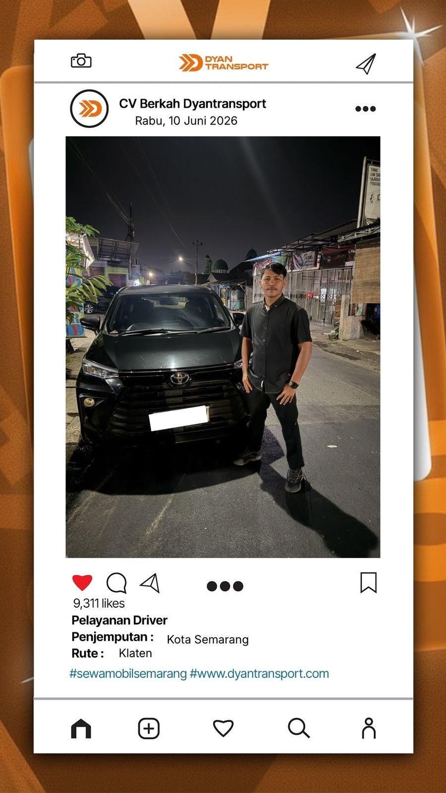Pilihan terbaik bagi pelanggan yang ingin perjalanan lebih santai dan nyaman.