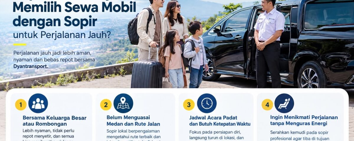 Sewa Mobil dengan Sopir