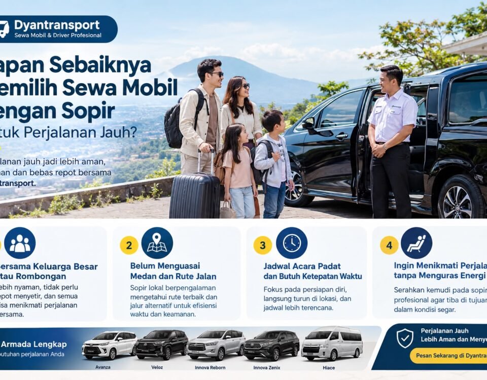 Sewa Mobil dengan Sopir